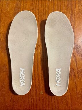 Hoka Clifton 10 Women’s Insoles Size 7D Vanilla / Birch